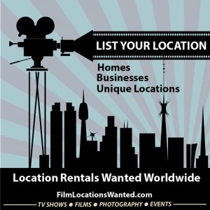 how to post your house or business film location