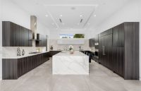 kitchen contemporary modern mansion estate los angeles california film location rental by owner