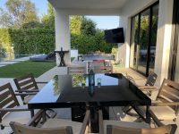 patio contemporary modern mansion estate los angeles california film location rental by owner